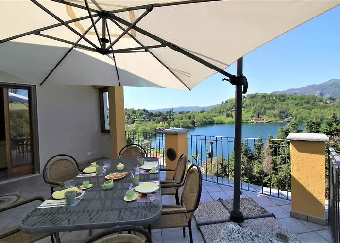 Appartamento Terrazza Sul Lago Nella Casa Sul Golfo Miasino fotorgafie