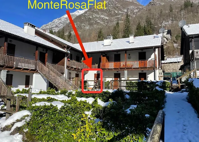 foto di Appartamento vista Monte Rosa, giardino in Residence Walser a 10minuti da Macugnaga - MONTEROSAFLAT Vanzone