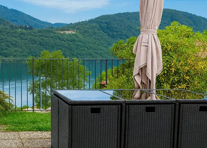 Casa A&E - Panoramic Lake Orta Views Oira foto