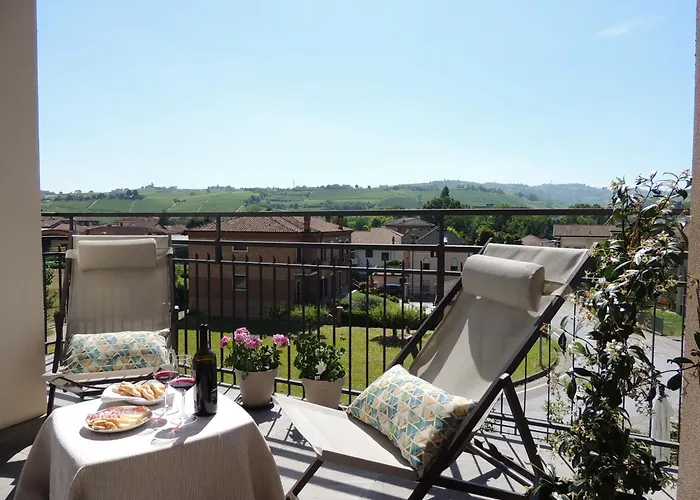 Casa Baratta - La Quercia, Neive, Moderno Appartamento, Terrazzo Vista Langhe, Park Ev zdjęcie